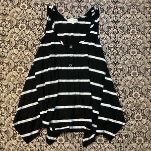 3for$10🌸 Poof Excellence Striped Tank Top Size Small